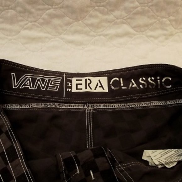 VANS Off the Wall Men's  Shorts, Sz:32, Blk/Gry - Picture 8 of 16